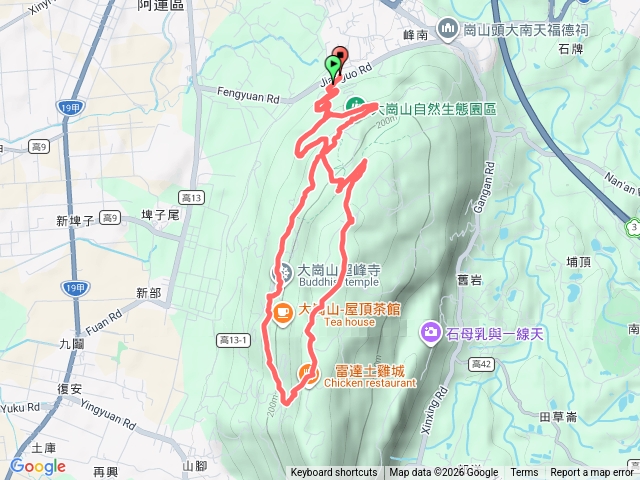 大崗山晨運預覽圖