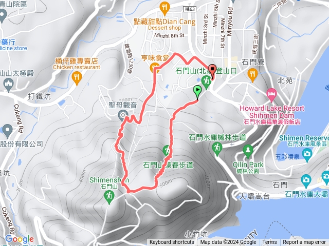 石門山（北端—景春—觀音—北端）
