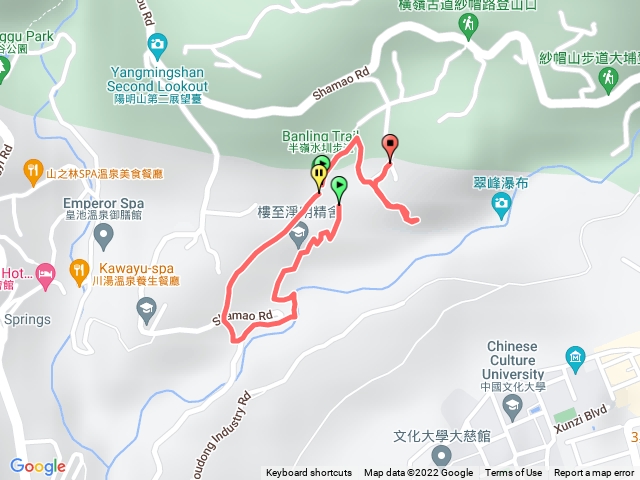 紗帽山-上半嶺步道，上半嶺水圳