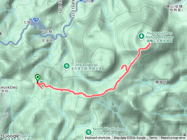 磺嘴山、翠翠谷步道預覽圖