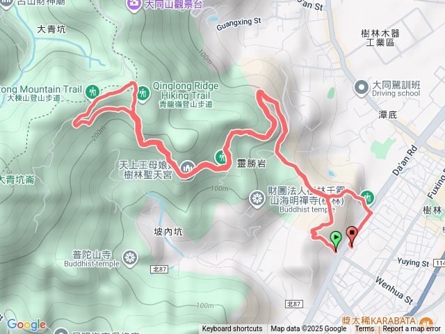 樹林大同山青龍嶺