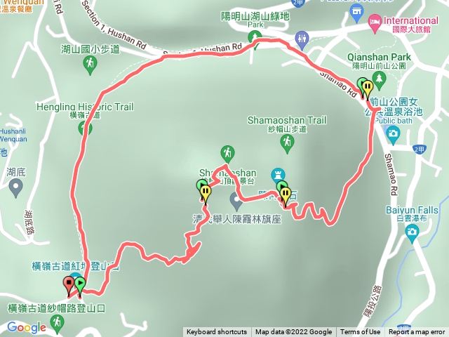 紗帽山橫嶺古道O型