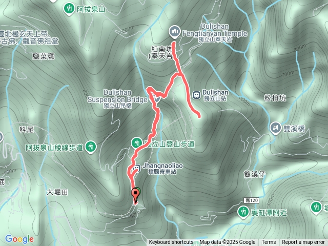 獨立山步道上三角點（往返）