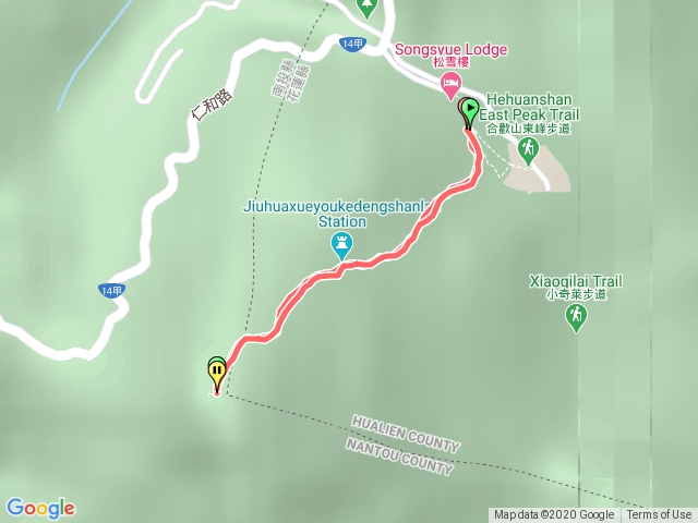 2020/11/10合歡山東峰