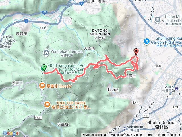 微笑山線-大同山-大棟山