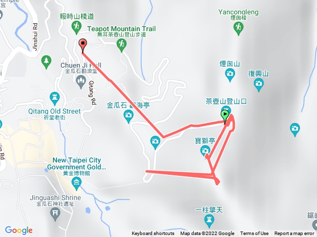 無耳茶壺山停車場到無耳茶壺山