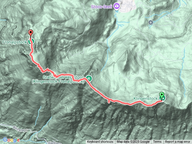 瑞士Stoos山脊步道健行