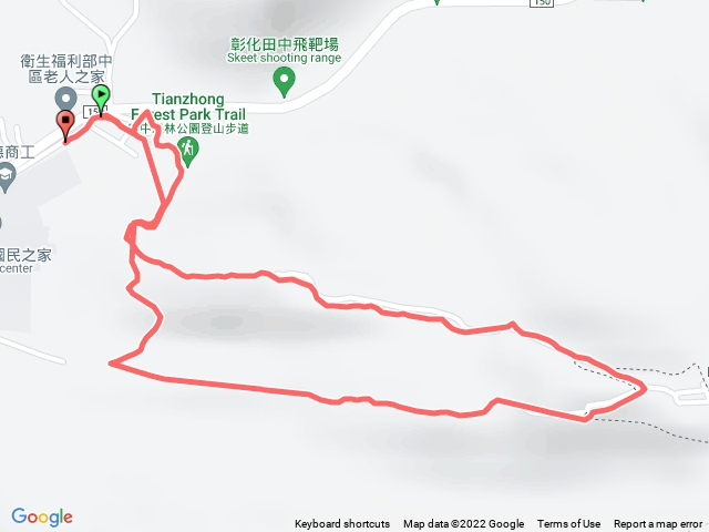 田中鼓山寺森林公園步道