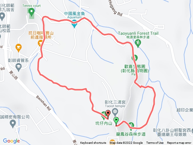 20221117＿彰化市桃源里森林步道(速攻模式)