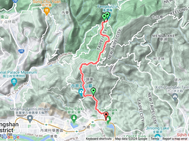 臺北大縱走第四段