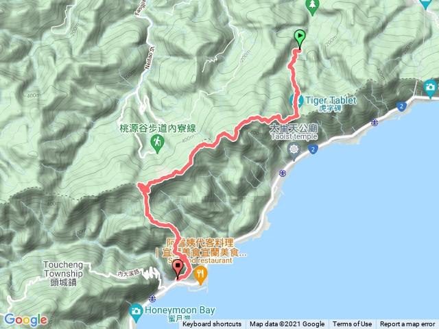 草嶺古道-桃園谷大溪下