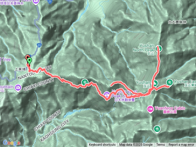 玉山主東北西預覽圖