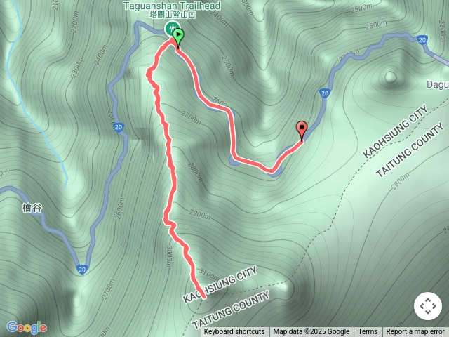 塔關山登山步道