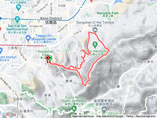 象山 到九五峰 回