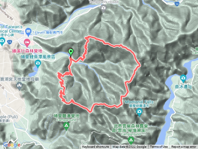 橫屏山/舊武界越山O環一大圈（七連峰）