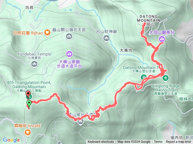 樹林大棟山、青龍嶺、三角埔頂山預覽圖