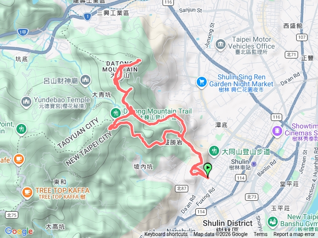 樹林大同山青龍嶺