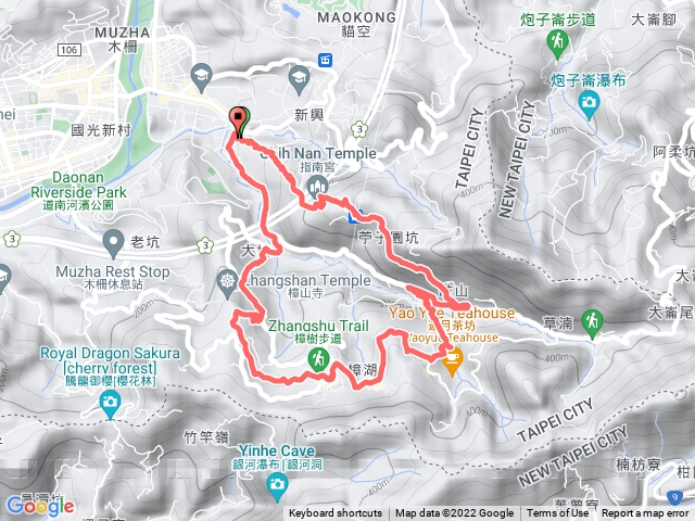 指南宮貓空環狀路