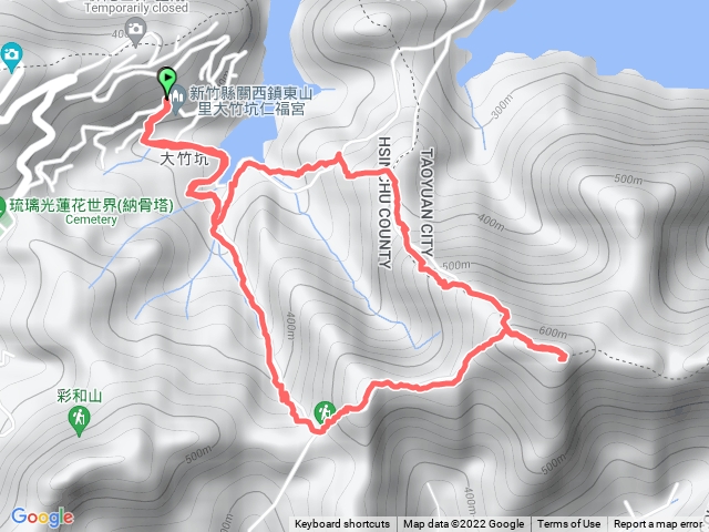 大竹坑  石牛山  酒井窩山