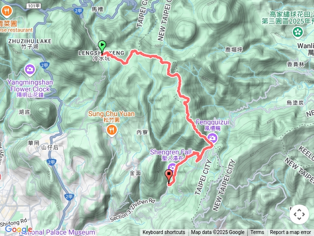 冷擎風櫃嘴到聖人橋公車站