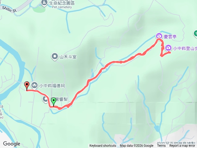 小中嵙登山步道