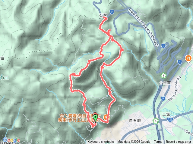鵲子山跑馬古道O繞預覽圖