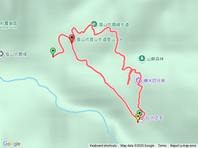 雪山坑登山步道