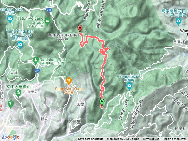 聖人瀑布-荷蘭古道-擎天崗