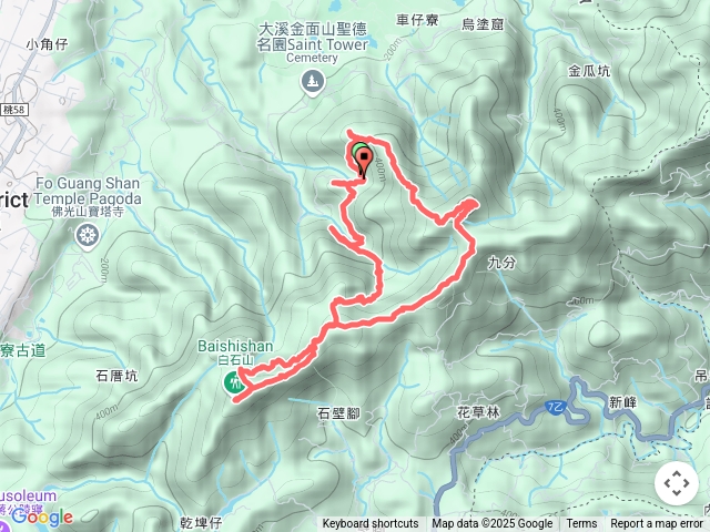 【桃園金面山O繞】金山面山｜金面山｜十三分山｜白石山｜山麻坑山預覽圖