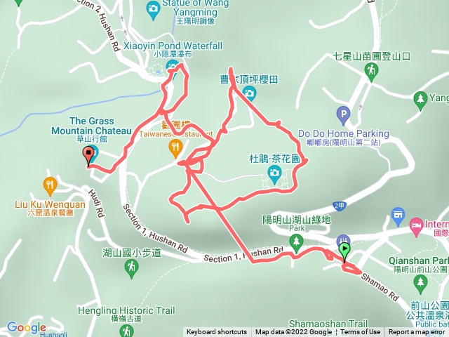 湖山秘境杜鵑花園小隱潭