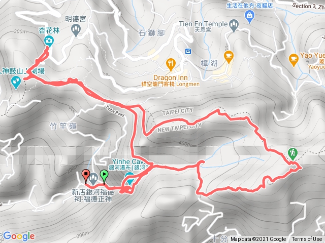 銀河洞四面頭山十六分山鵝角格山待老坑山一圈