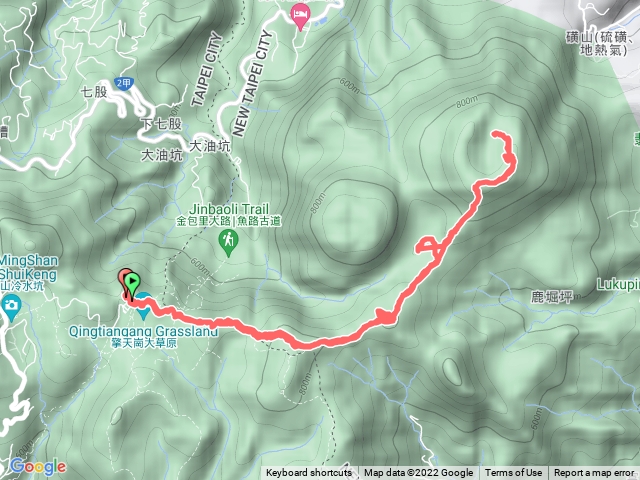 擎天崗-磺嘴山-翠翠湖