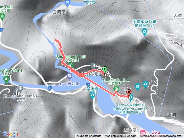 小錐麓+砂卡礑步道