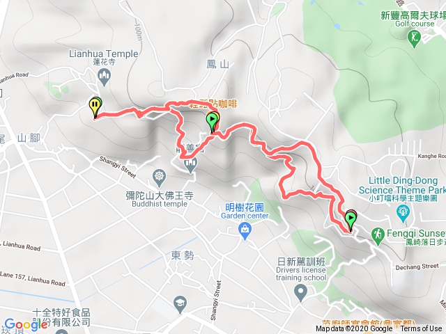 鳳崎落日環山步道