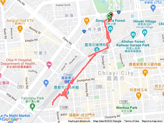 2022-0105嘉義健走 美術館