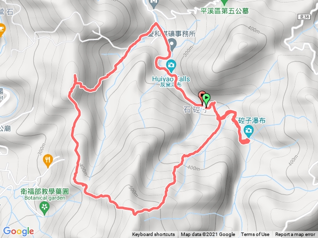 石硿子古道+畝畝山+平溪子山O型環繞