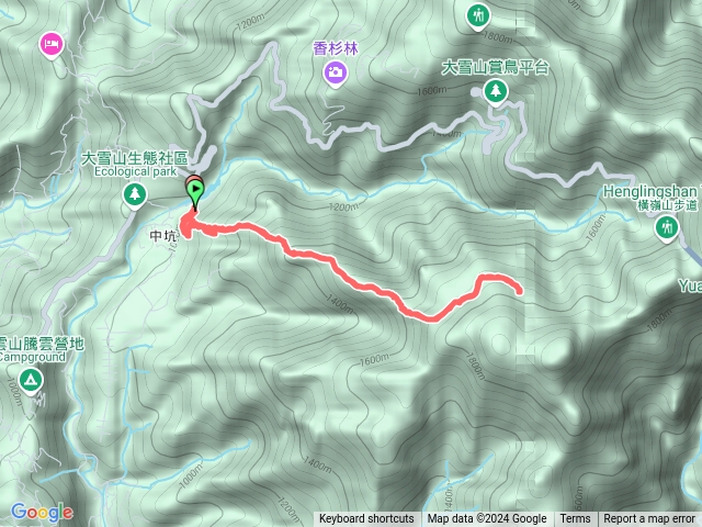 大雪山15K