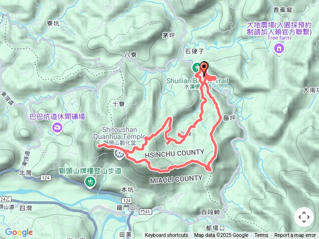 2023-05-14 獅頭山遊客中心～猿山～獅頭山～六寮山O繞