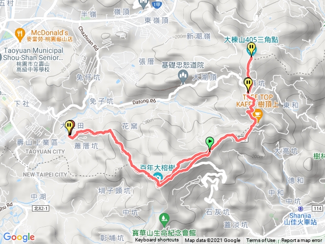 福源山大棟山來回