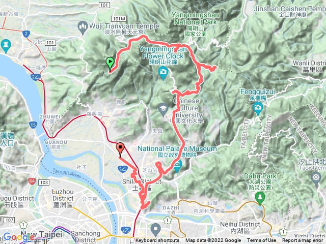陽明山大縱走第五段