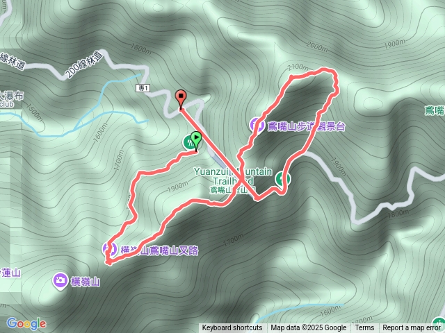 橫嶺山上鳶嘴山下27.3預覽圖