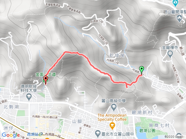 20200202金面山步道