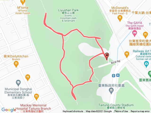 台東鯉魚山步道