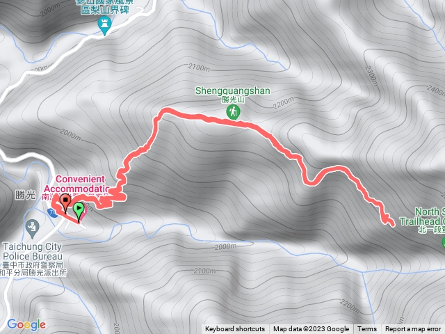 勝光登山口