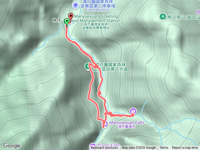 滿月圓森林步道