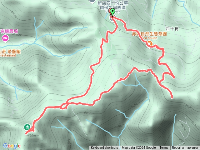 20241116新店直潭山暗寶劍山赤腳蘭山O形