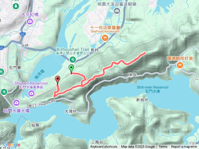 溪洲山登山步步道預覽圖