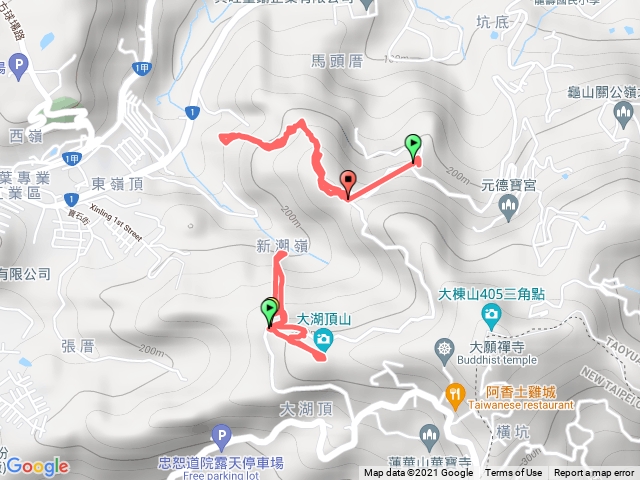 20210423 龜山大湖頂山新潮嶺山馬頭厝山馬頭尖東嶺頂山