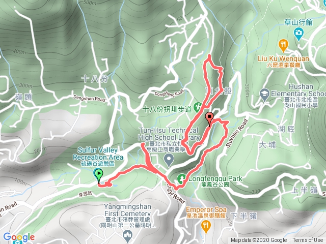 硫磺龍鳳谷十八份挖水圳東昇步道