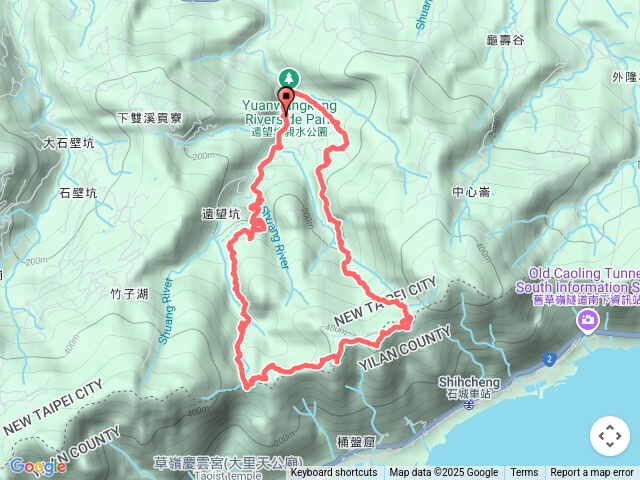 2021-12-19 遠望坑親水公園~龜媽坑古道~桶盤崛尖~虎字碑O繞
